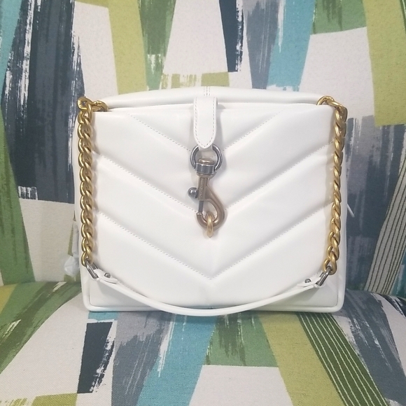 Rebecca Minkoff Edie Maxi Top Zip Shoulder - Picture 1 of 13